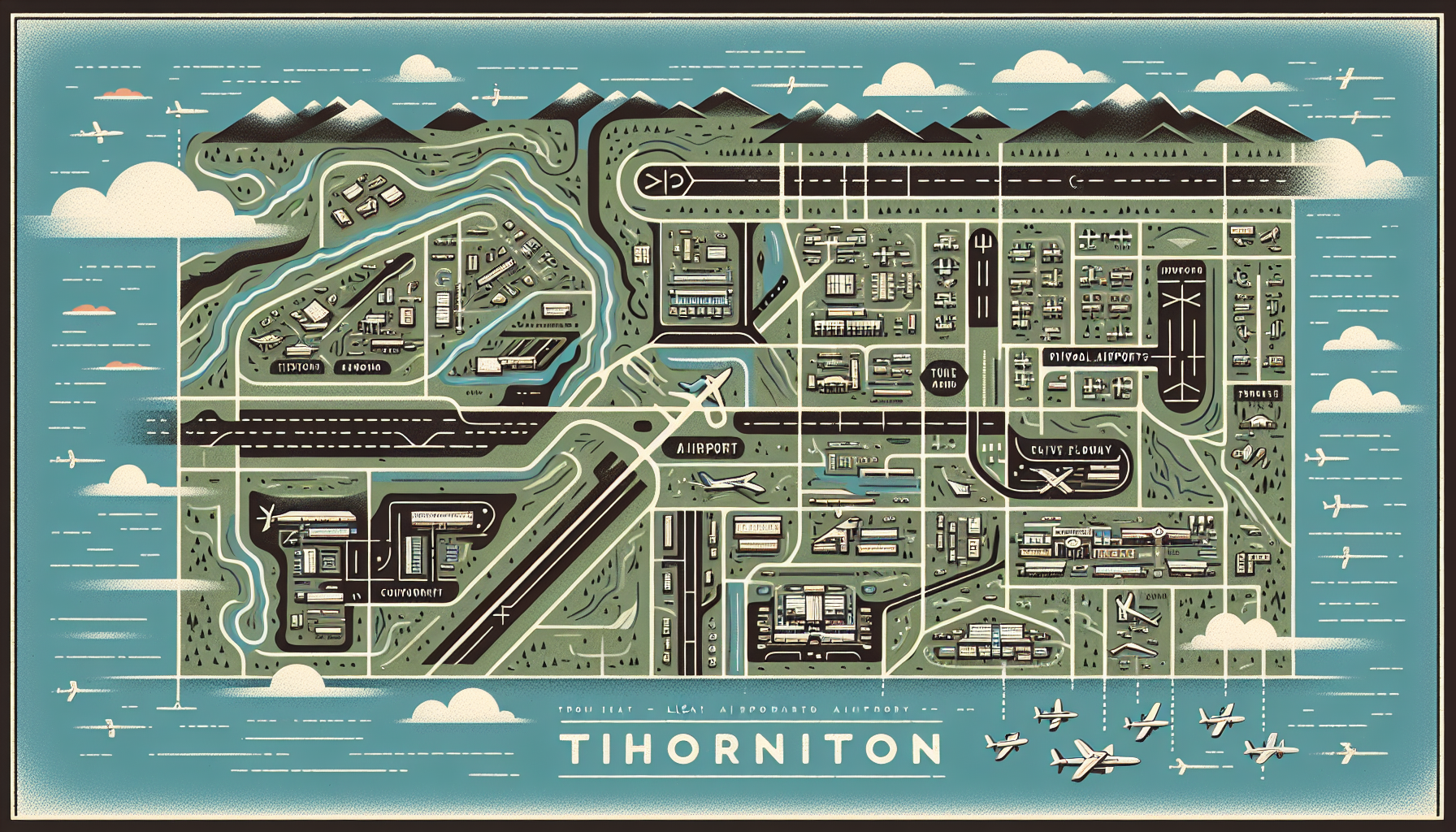 Thornton's local airports