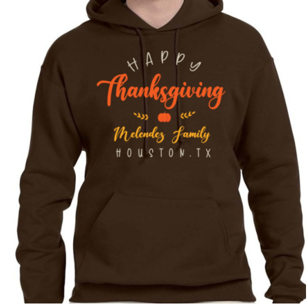 Family Happy Simple Thanksgiving