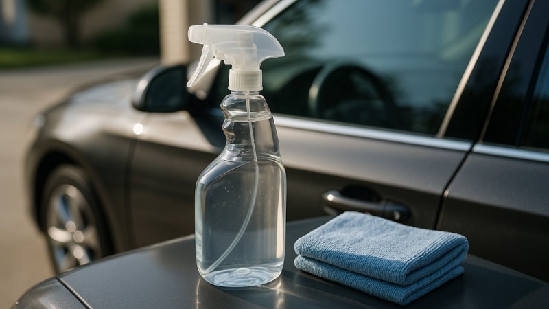 A micro-fibre cloth and mild liquid soap is recommended