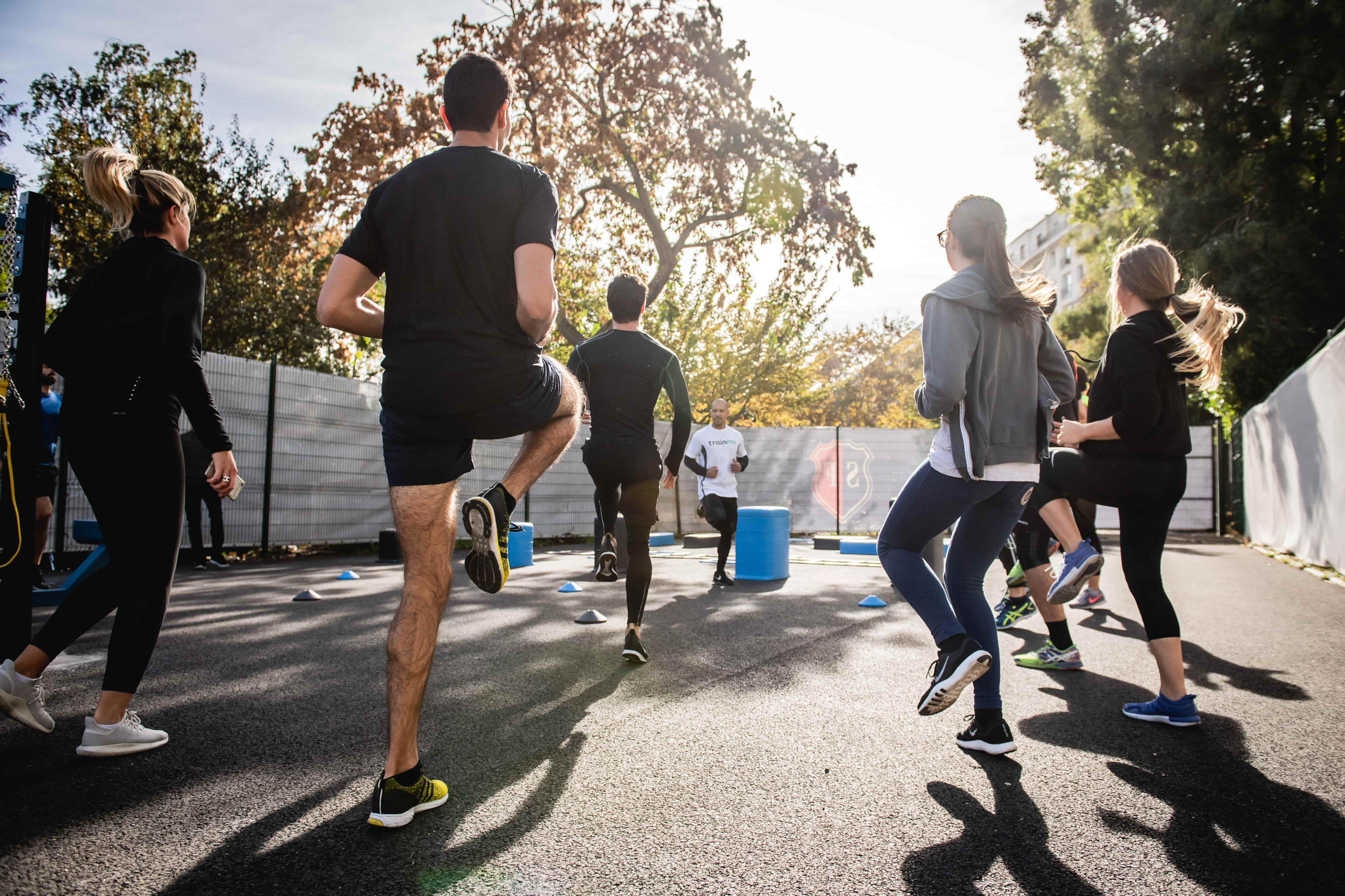 activité sportive en équipe