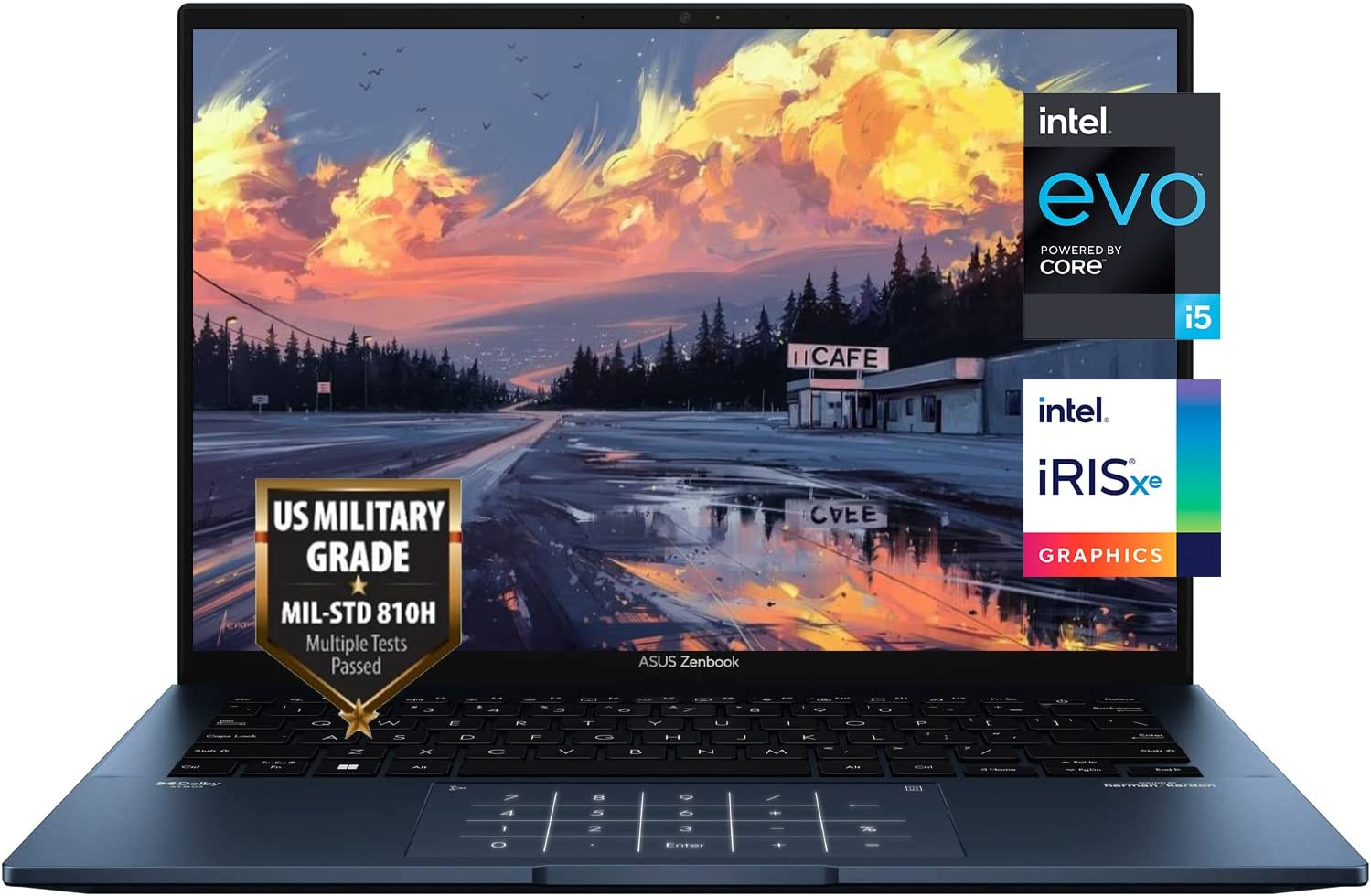 ASUS Newest Zenbook 14" 2.8K OLED Laptop