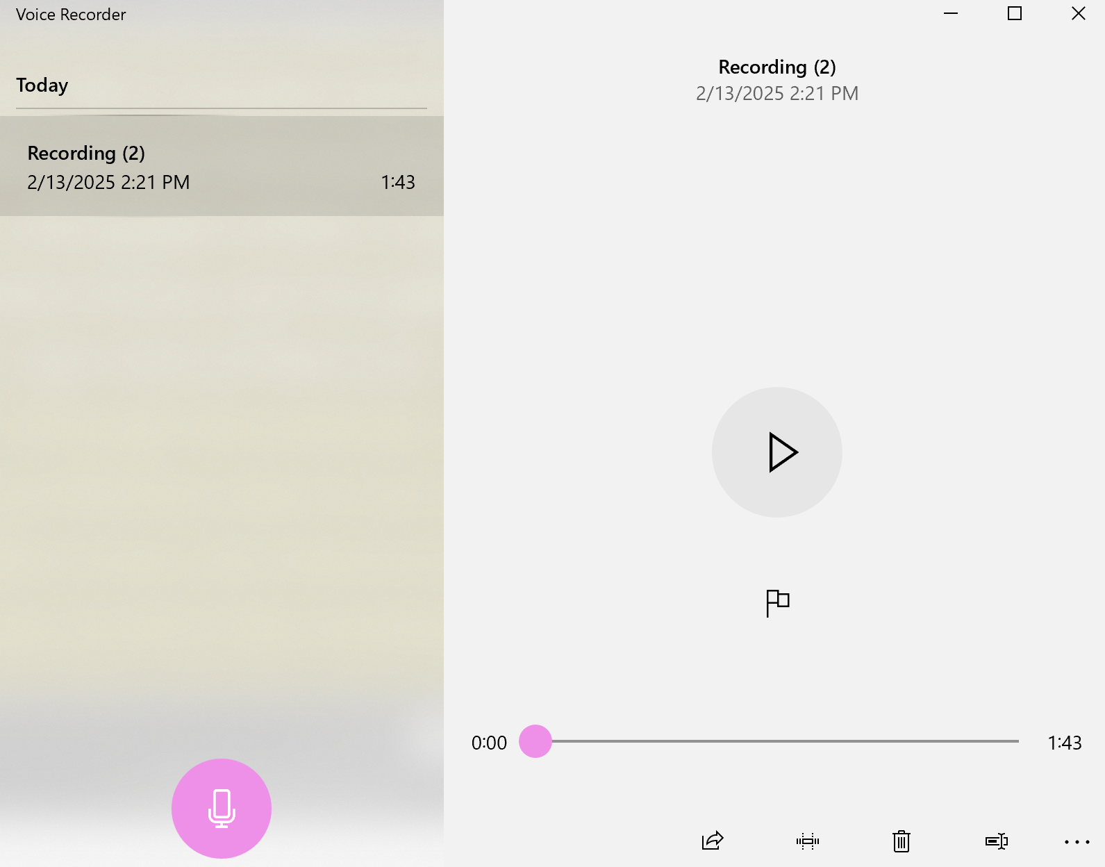 Record Voice Over on Windows