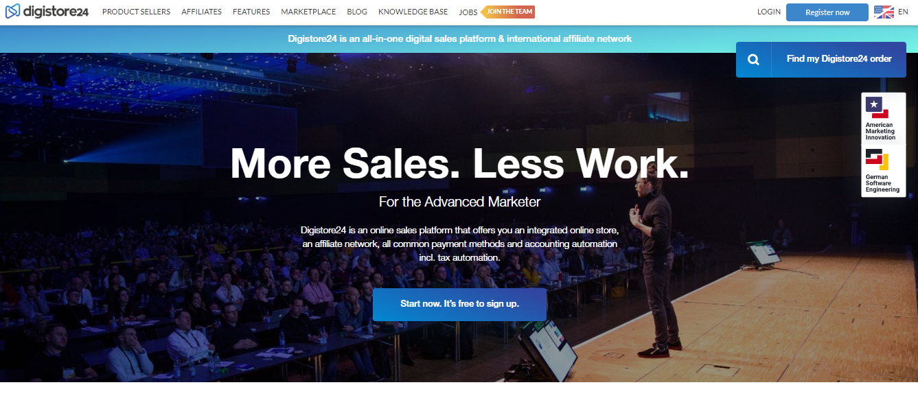 Digistore24 website
