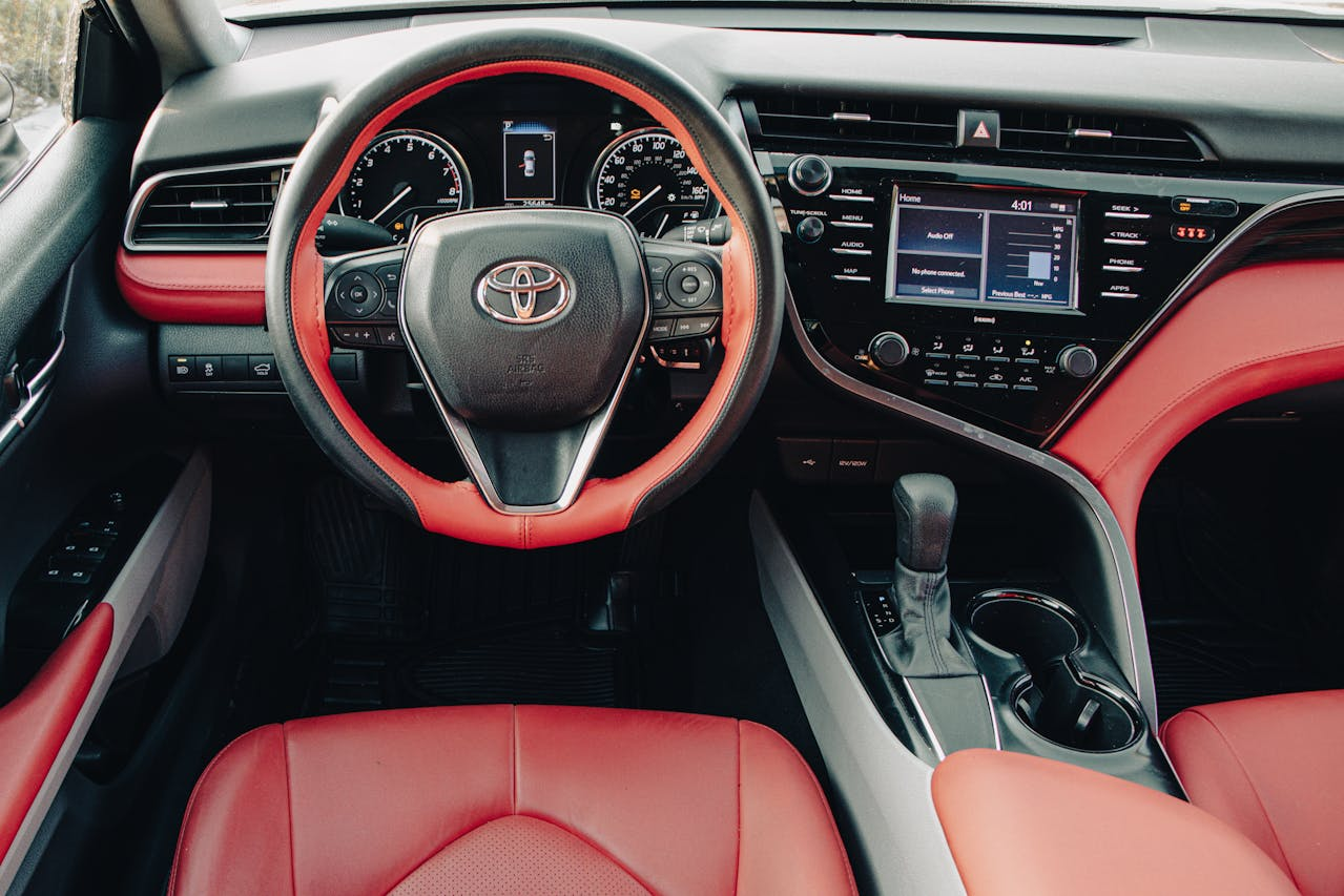 interior of Toyota Camry