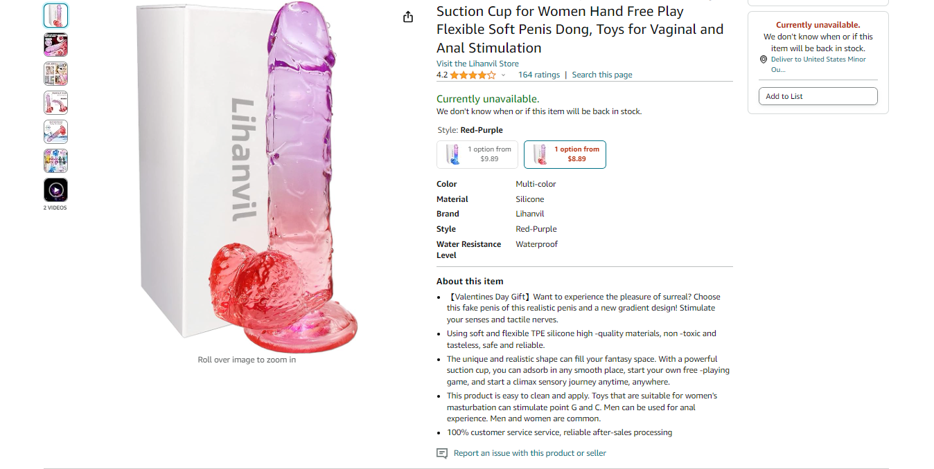 Silicone dildos are a staple in the sex toy industry, known for their safety, durability, and realistic feel.