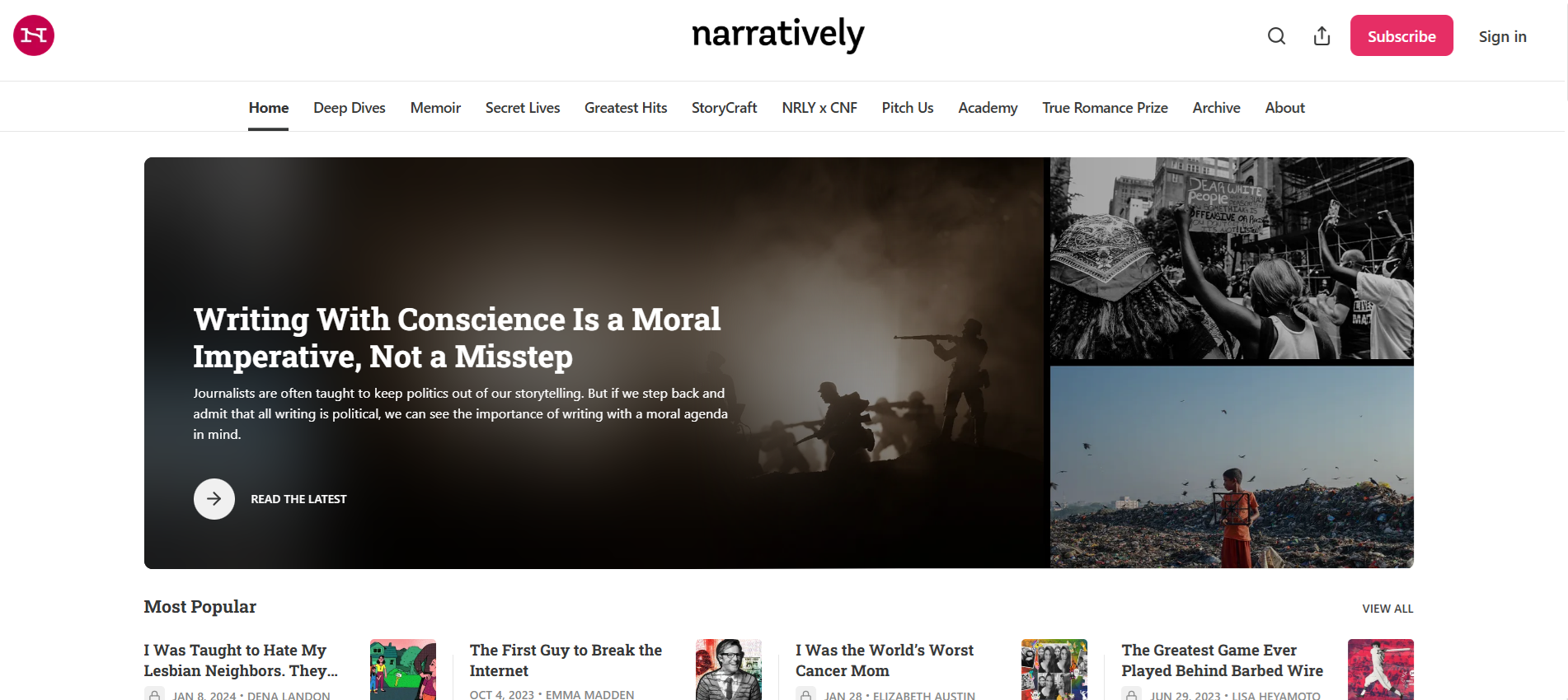 Narratively