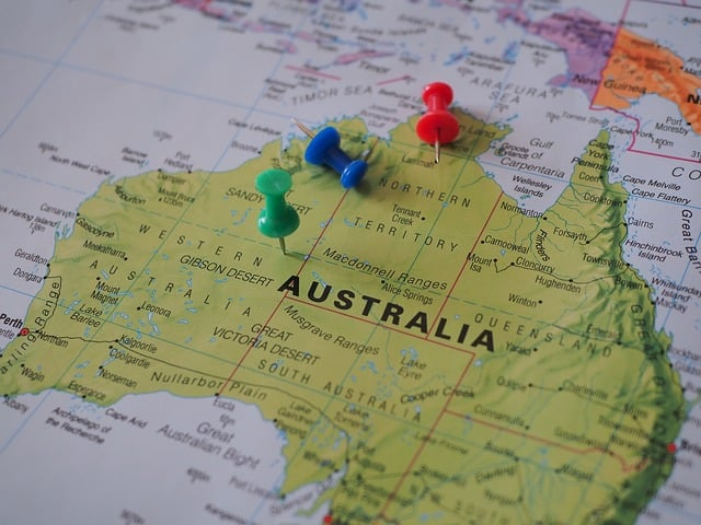 map, world map, australia, austraia new zealand