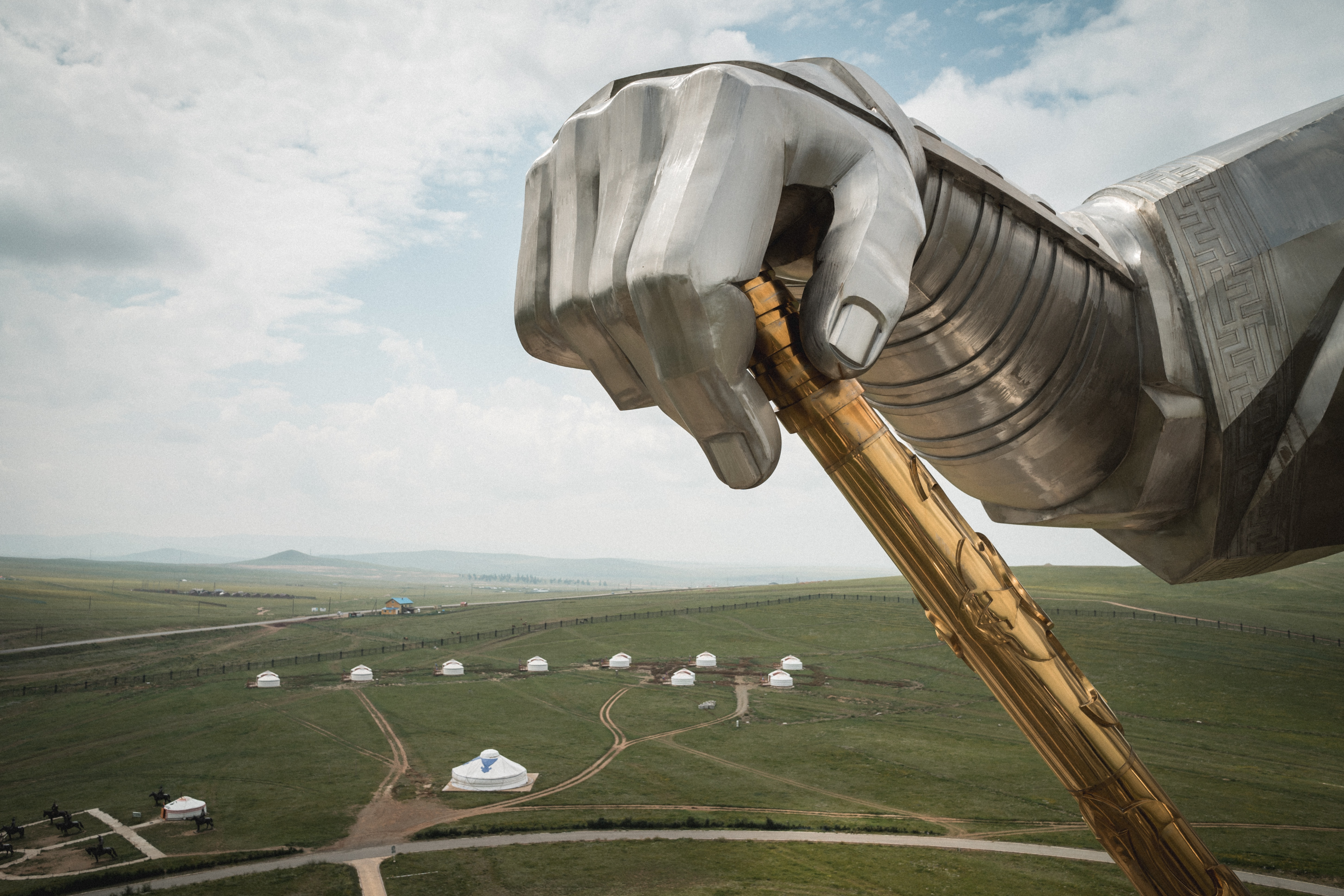 Chinggis Khan Statue and Complex in Central Mongolia