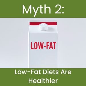 low fat diets are not healthier unlike a gluten free diet