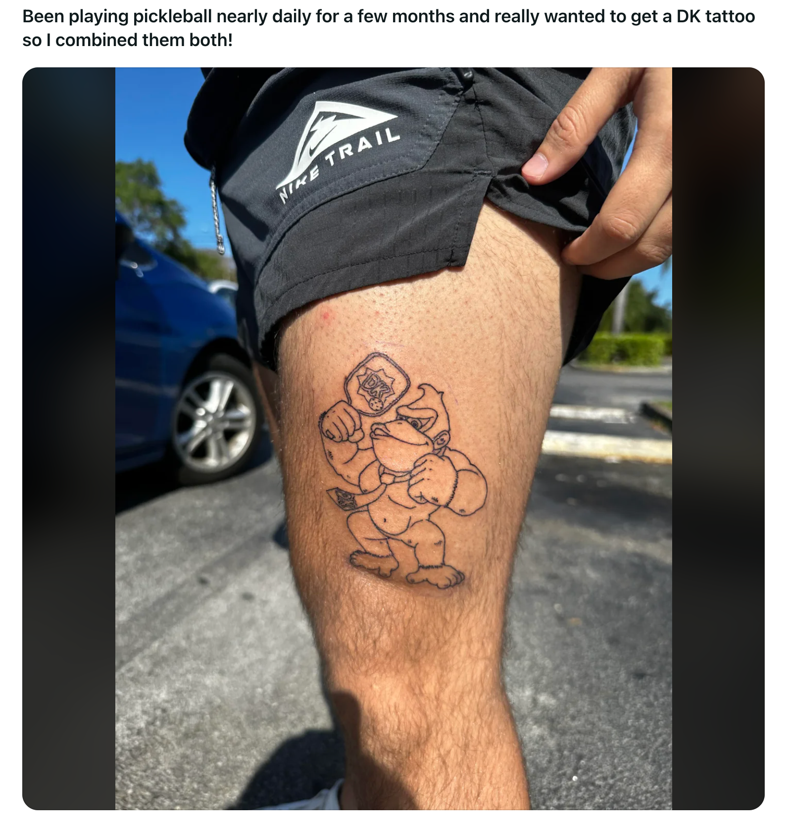 pickleball tattoos - Photo Credit YungRoll8 on Reddit