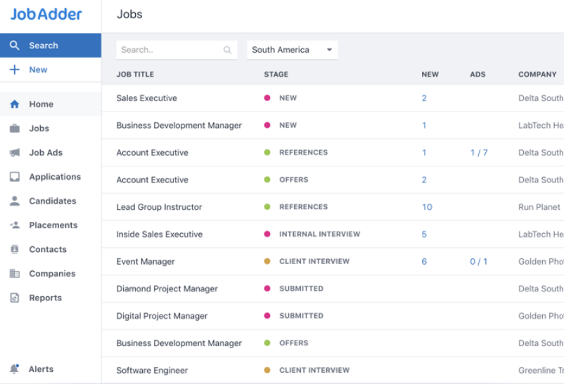 JobAdder recruiting software