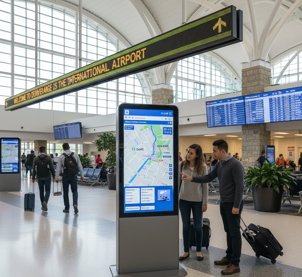 Whar Are The Best Types of Wayfinding Signage 2 digital signage is transforming the future of wayfinding signage visible overall ambiance extensive experience 5 best types of wayfinding signage