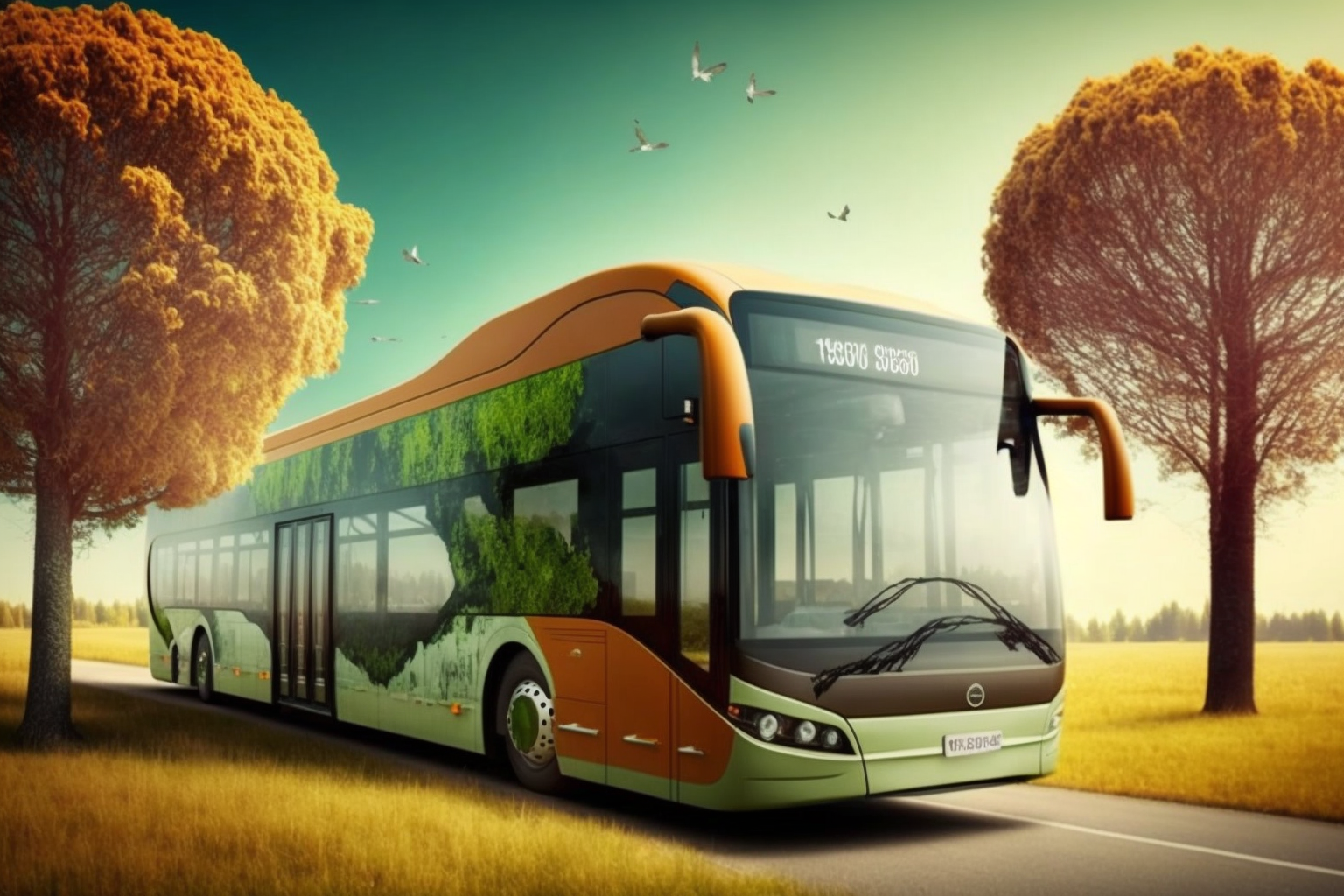 Low emission public transport