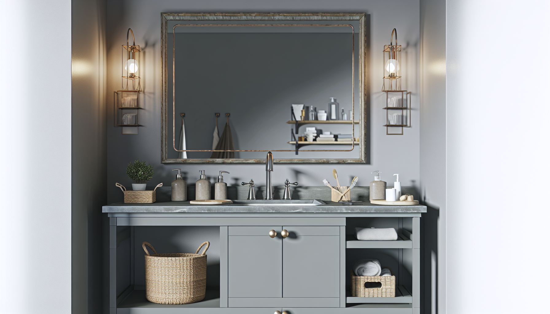 Top Picks for a Sleek Grey Bathroom Vanity: Styles & Trends for Your Home