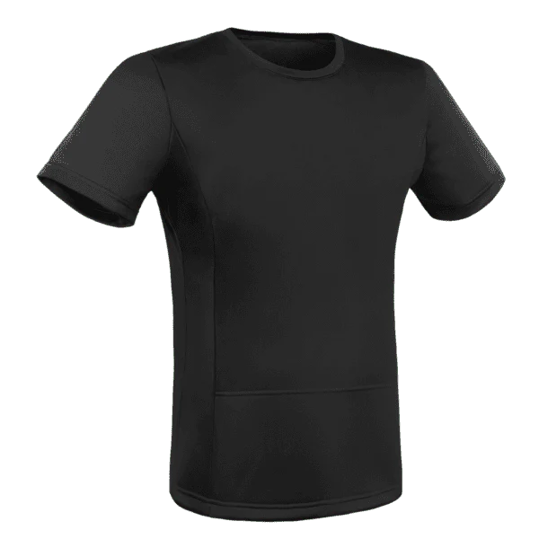 black UARM CAT Covert Armored T-Shirt
