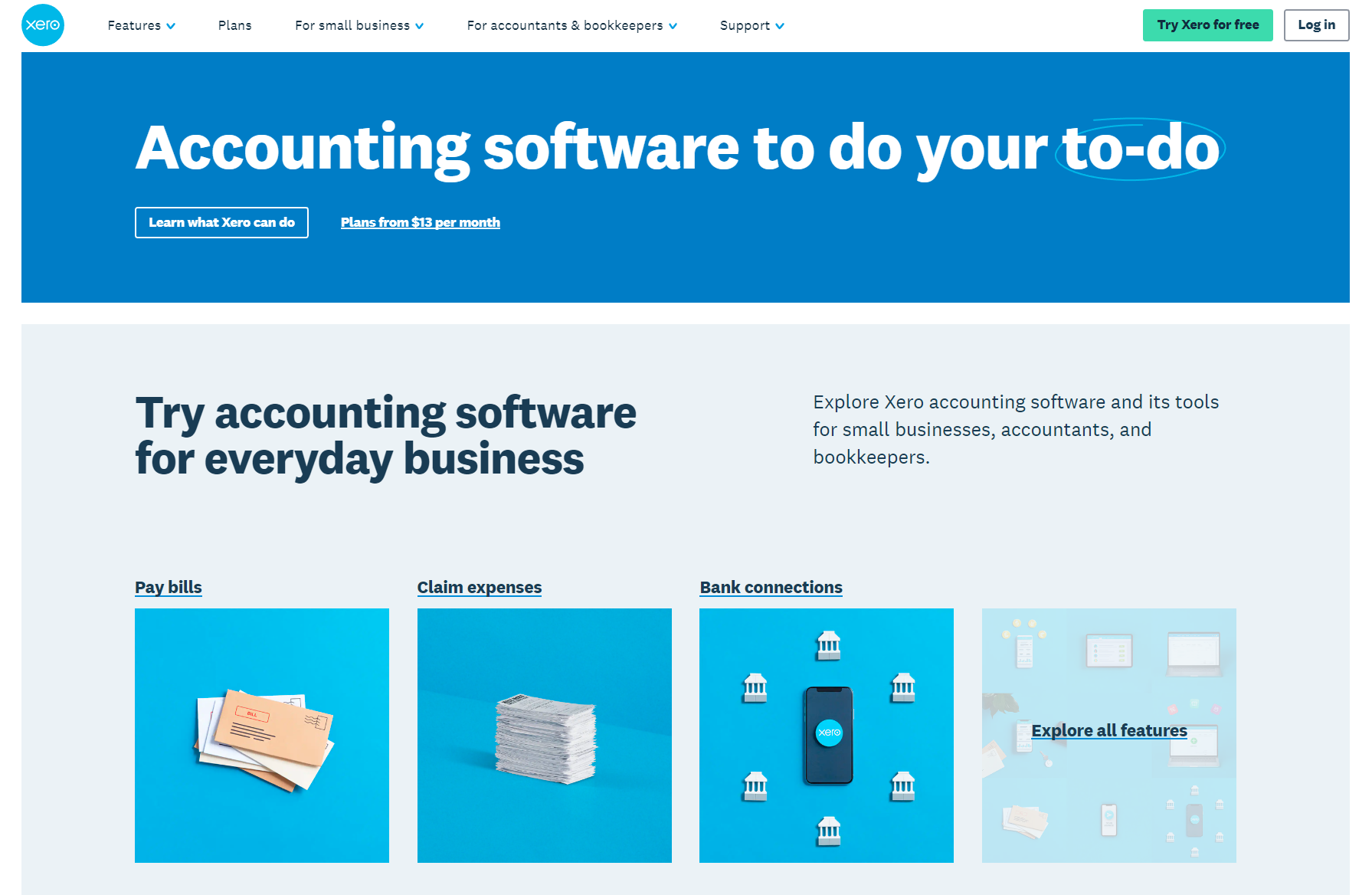 Image alt: Xero is an accountig software solution for everyday business.