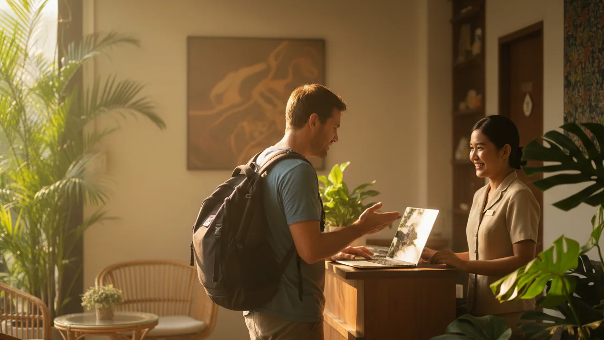 Thailand visa reviewers checking booking authenticity