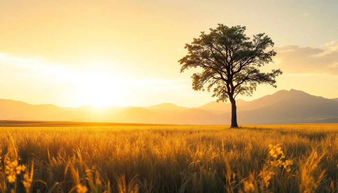 A serene landscape representing hope and faith amidst uncertainty.