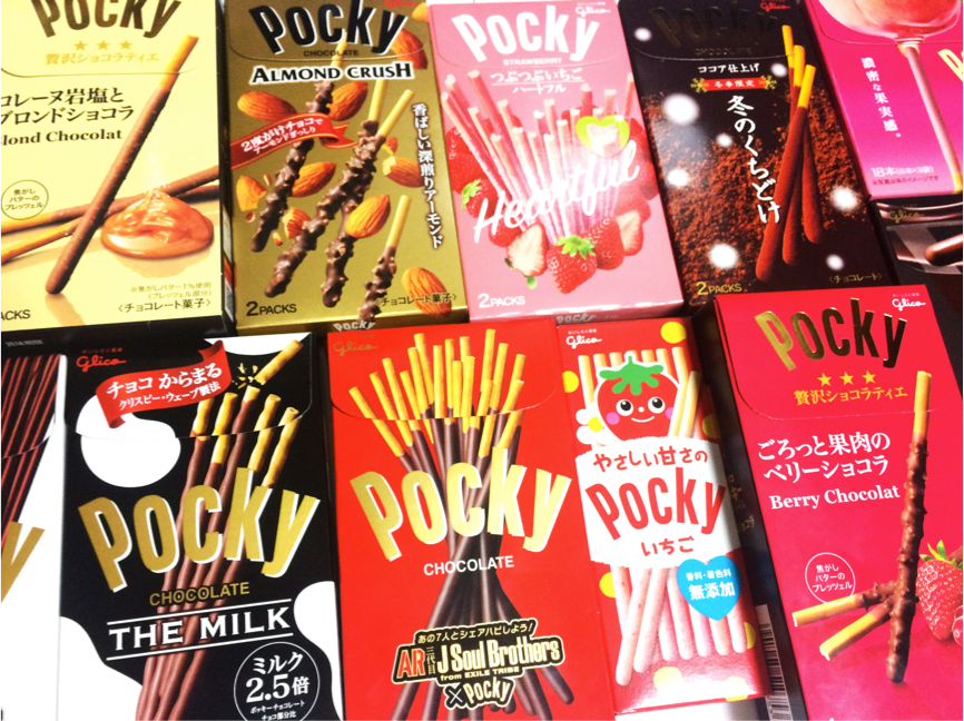Giant pocky and regional flavors
