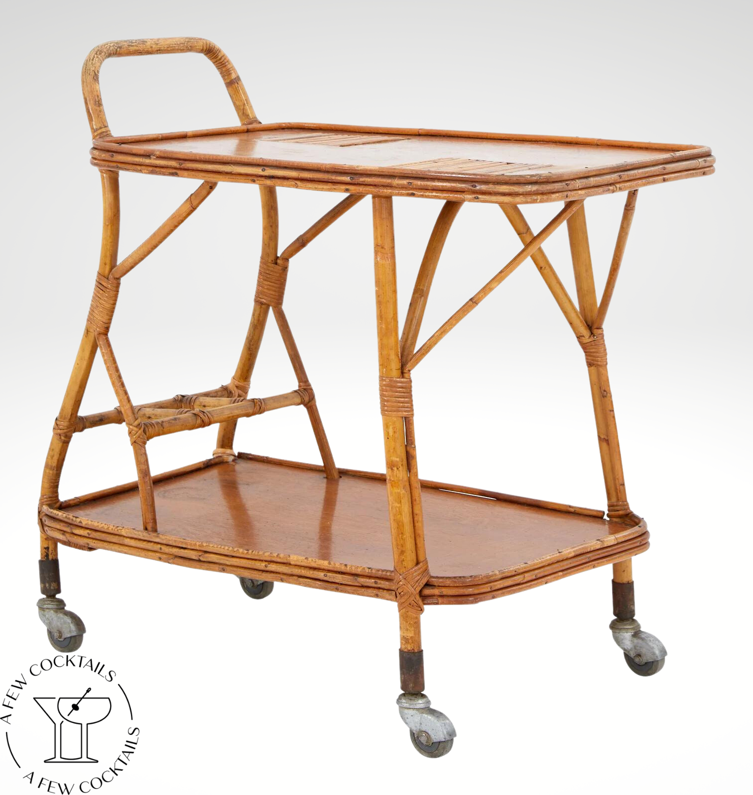 Tiki Bar Cart