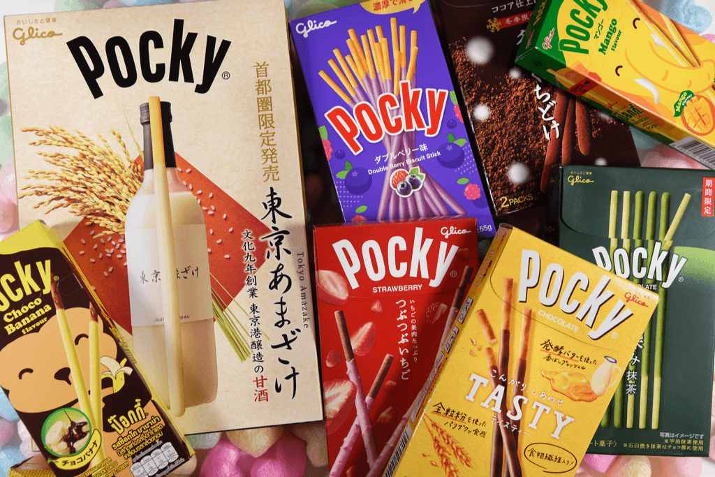 Different Flavors of Pocky