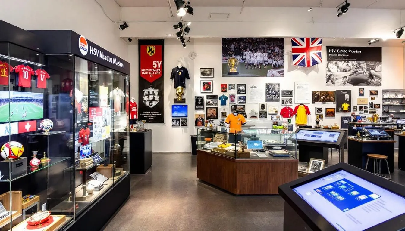 Im HSV-Museum in Hamburg sind historische Exponate und interaktive Stationen zu sehen, die die Geschichte des Hamburger SV und des Volksparkstadions lebendig machen. Besucher kรถnnen die Entwicklung des Vereins und seiner Heimspielstรคtte erkunden, wรคhrend sie durch die verschiedenen Ausstellungsbereiche schlendern.
