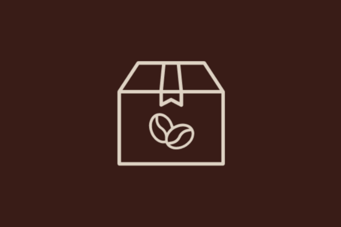 Coffee Tasting Box Icon indicating a box filled with coffee beans from Perth Coffee Roasters