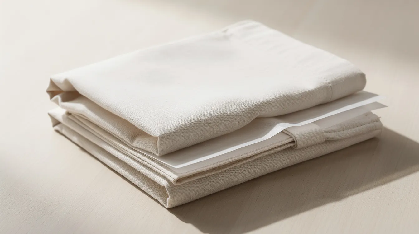 A neatly folded cotton yukata, a traditional Japanese garment, rests on a clean wooden surface, with delicate tissue paper visible between the folds, suggesting care in its presentation. This image captures the essence of Japanese culture, perfect for a day trip or a tea ceremony, showcasing the yukata's elegant design and fabric.