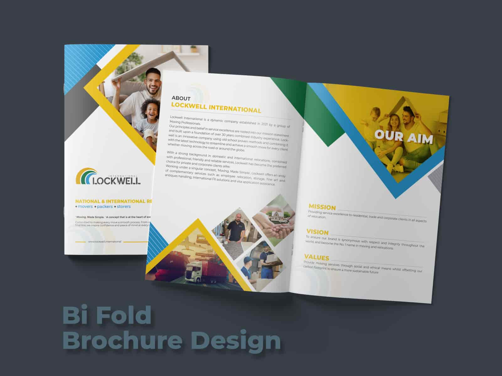 bifold brochure design, how to make a brochure guide