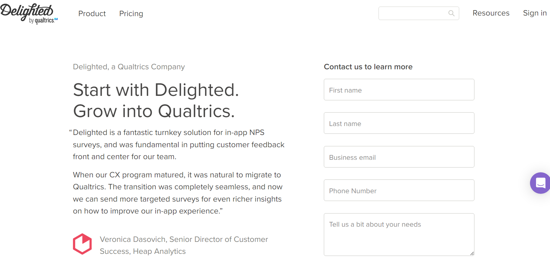 Delighted by Qualtrics