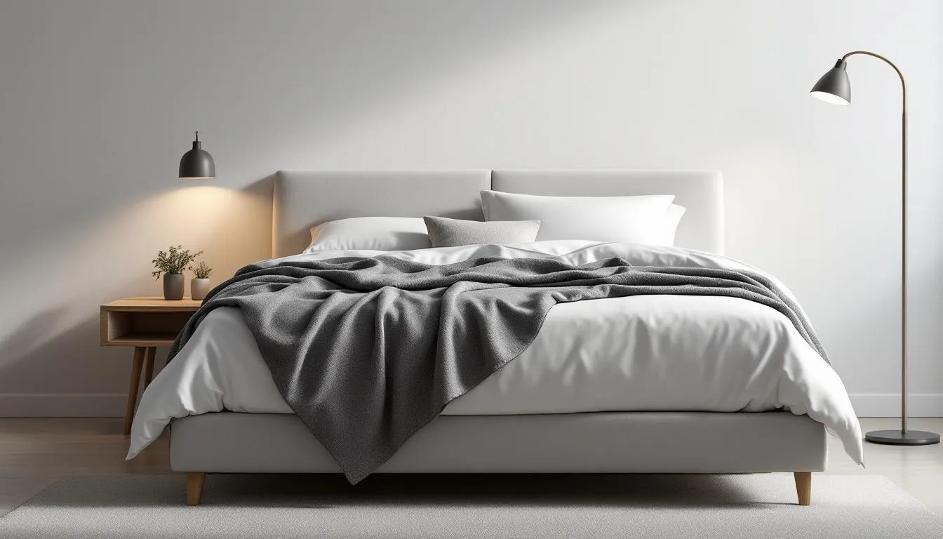 A cozy king single bed setup showcasing its benefits.
