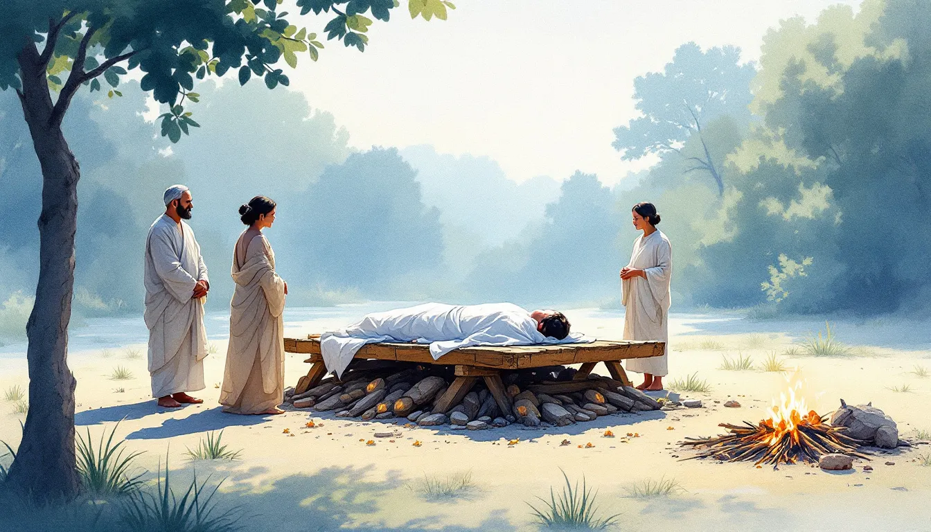 Eine Feuerbestattung ist eine gängige Bestattungsart, die oft in Krematorien durchgeführt wird.