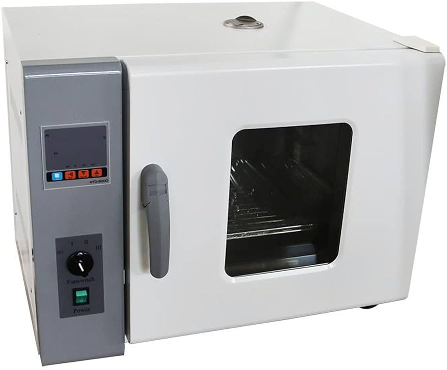 Lab convection ovens with forced air, heat treating, precise temperature control and air convection