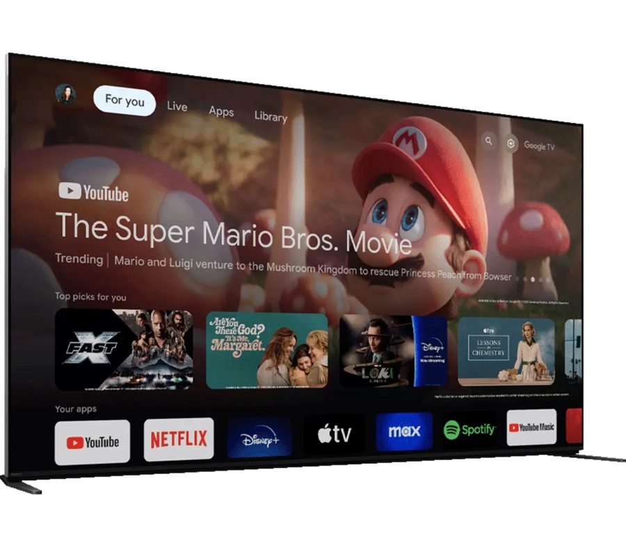 Integrated with Google TV, the Bravia 9 offers a unified platform that amalgamates more than 700,000 movies and TV episodes from a variety of streaming services