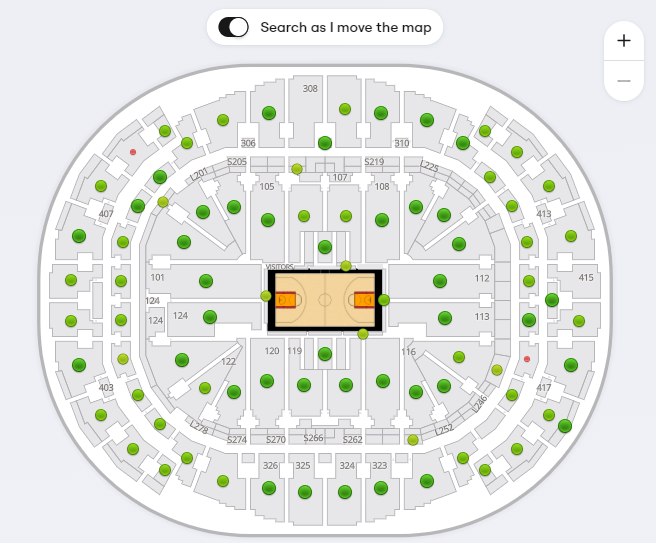 SeatGeek's Venue maps and seating charts