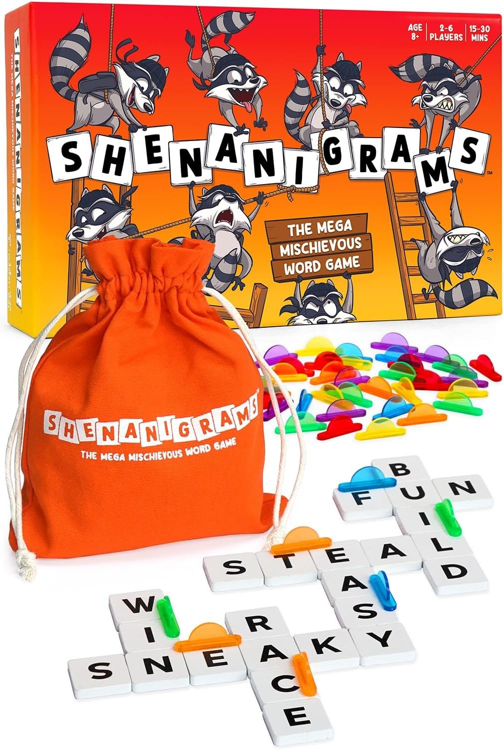 Shenanigrams board game