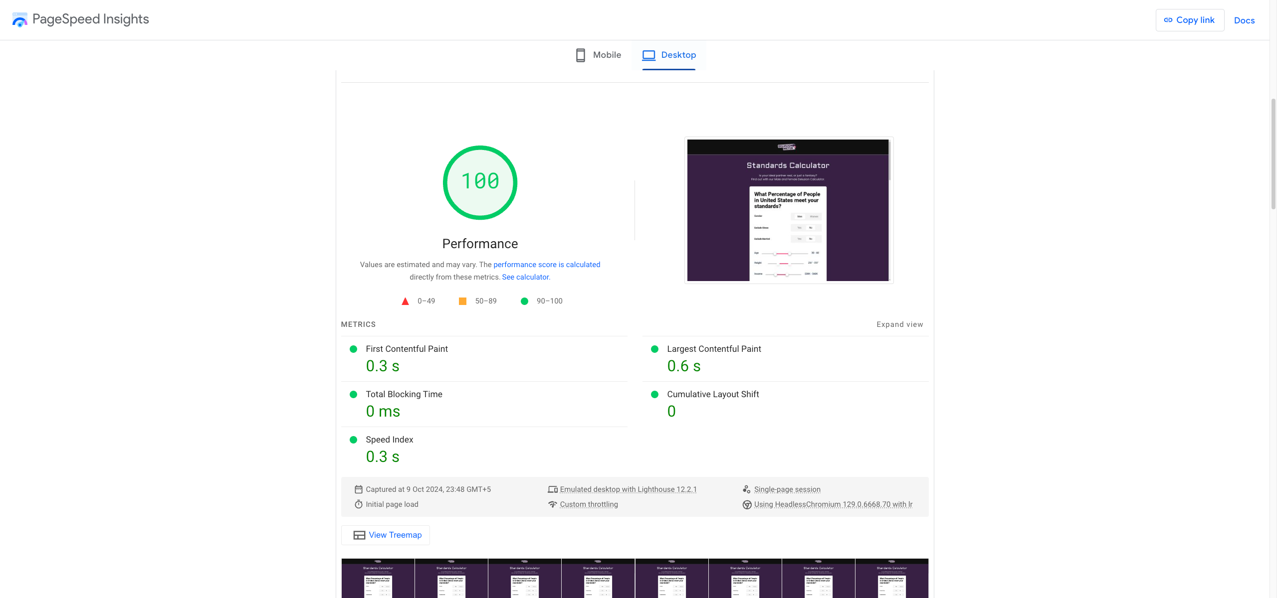 Google PageSpeed Insights