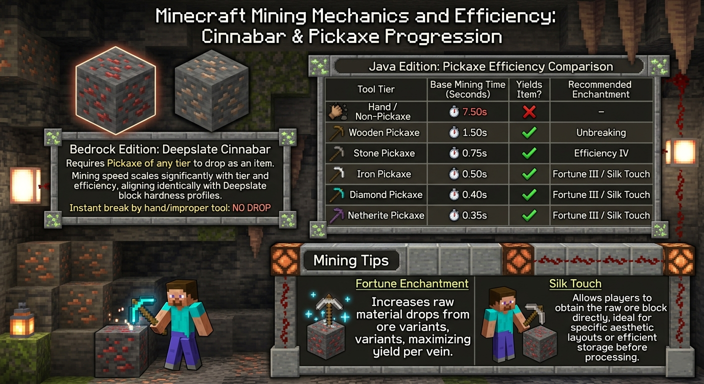 How to get Minecraft Cinnabar
