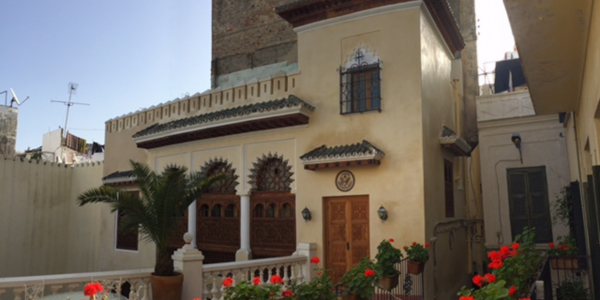 Bâtiment du musée de la légation des états unis à Tanger, au Maroc.