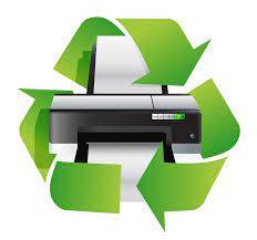 Sustainable Printing Recycles and Reuses