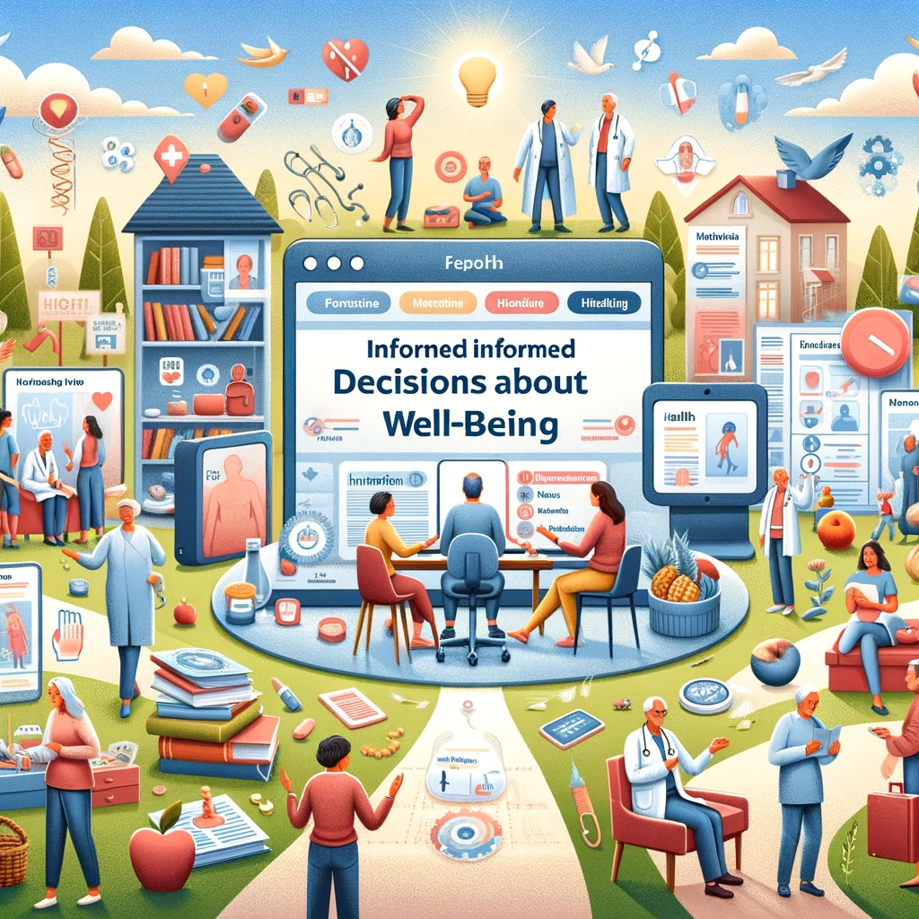 Informed decisions on well being