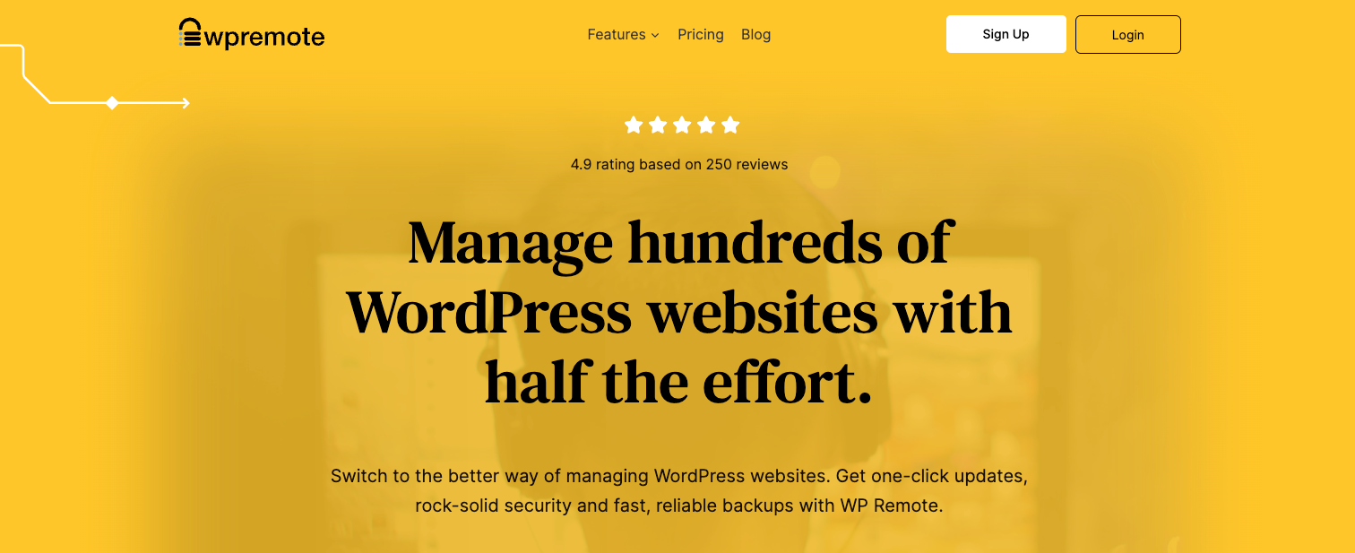 With WPRemote you can manage multiple sites.