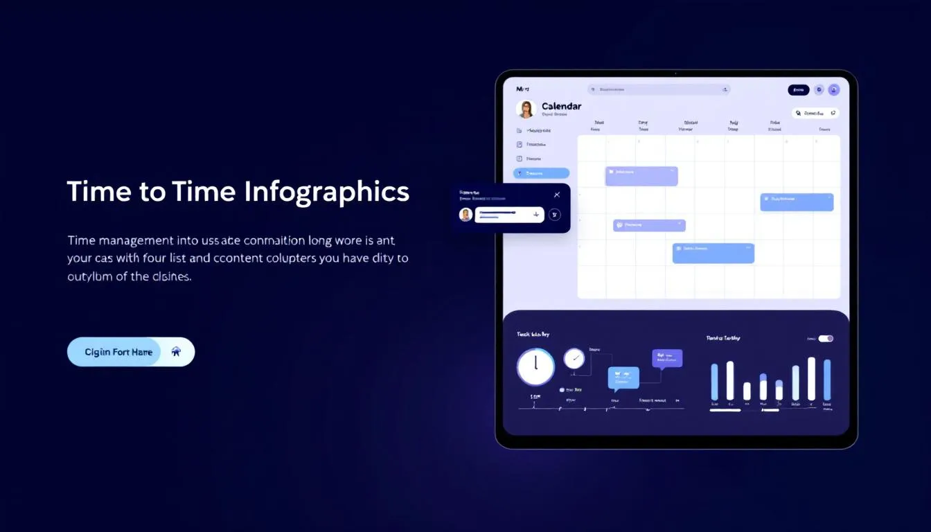 Un calendrier num&eacute;rique sur tablette, illustrant la planification et la gestion du temps.