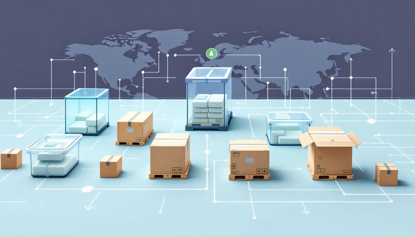 Properly packaged items ready for safe delivery.