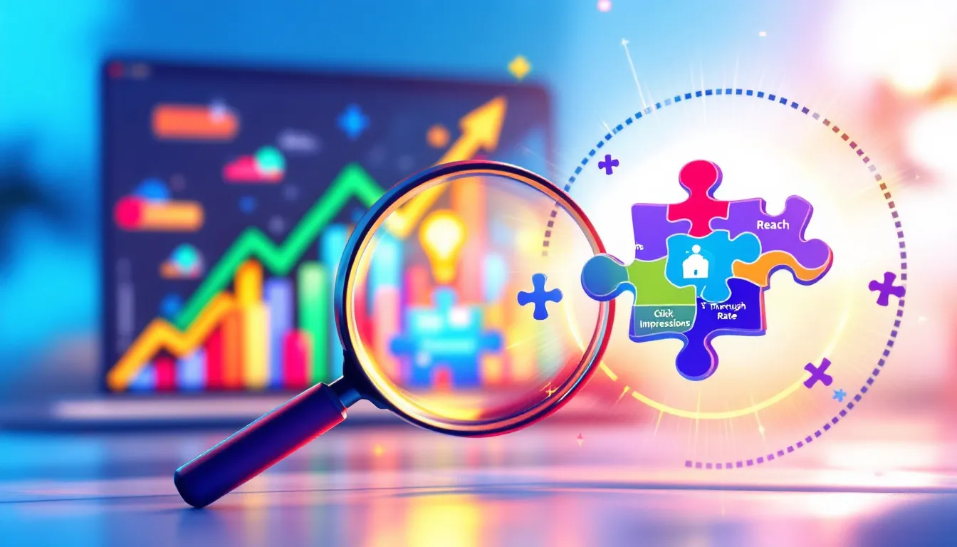 Measuring the success of content in digital marketing.