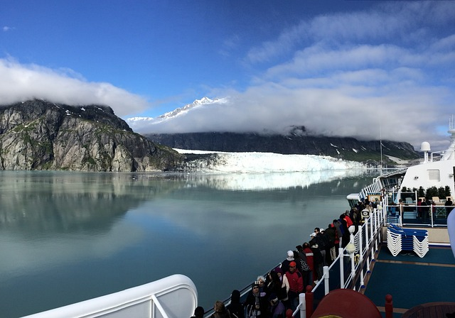 cruise, alaska, glacier