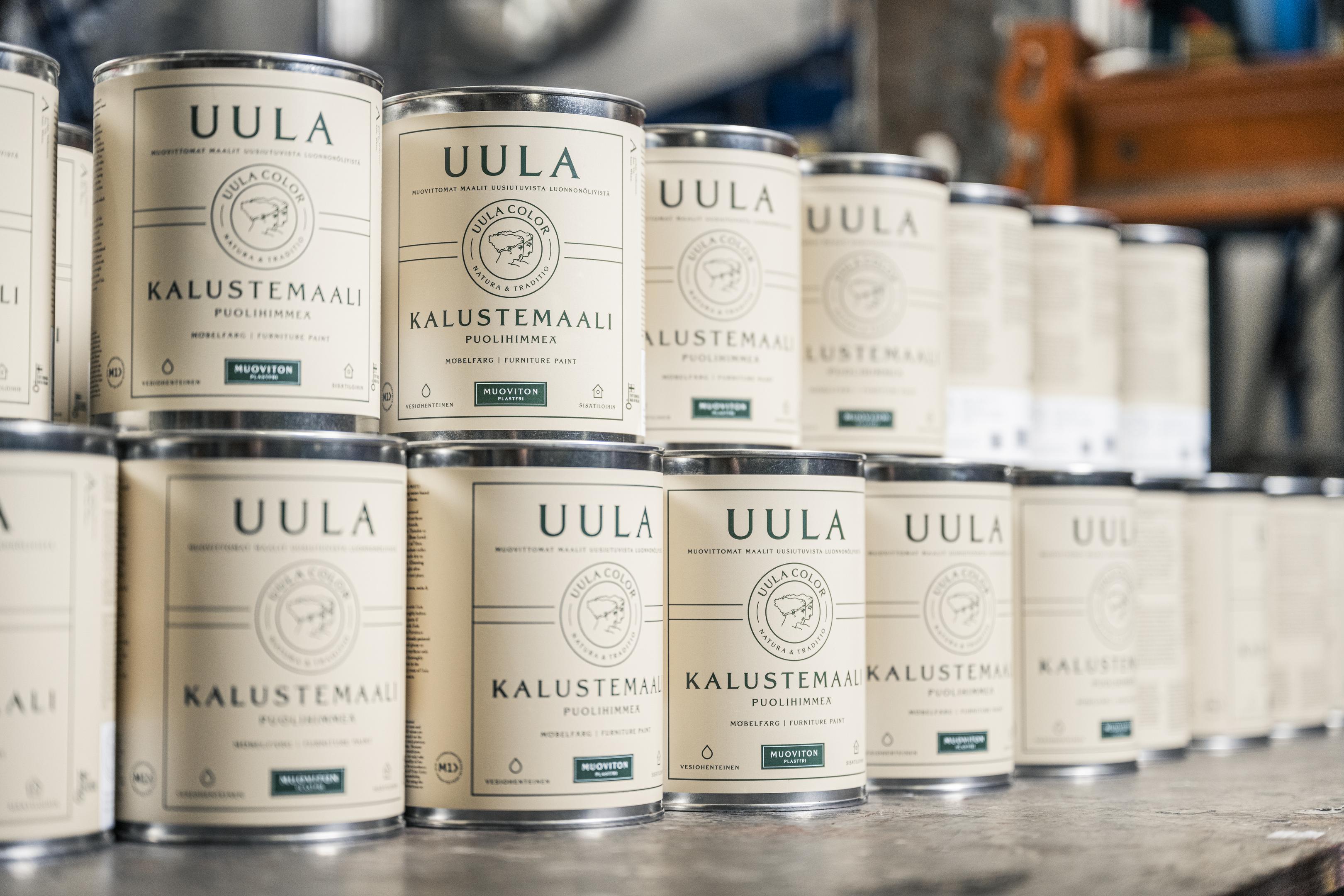 Luonnonmaali valmistetaan uusiutuvista raaka-aineista.