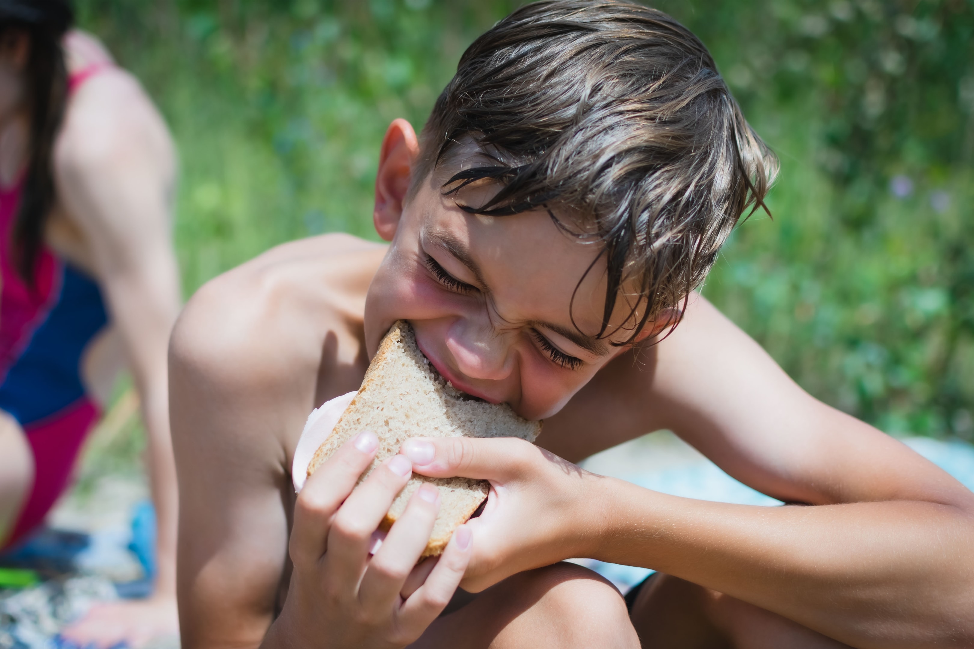 Snack, sandwhich, Lakeside