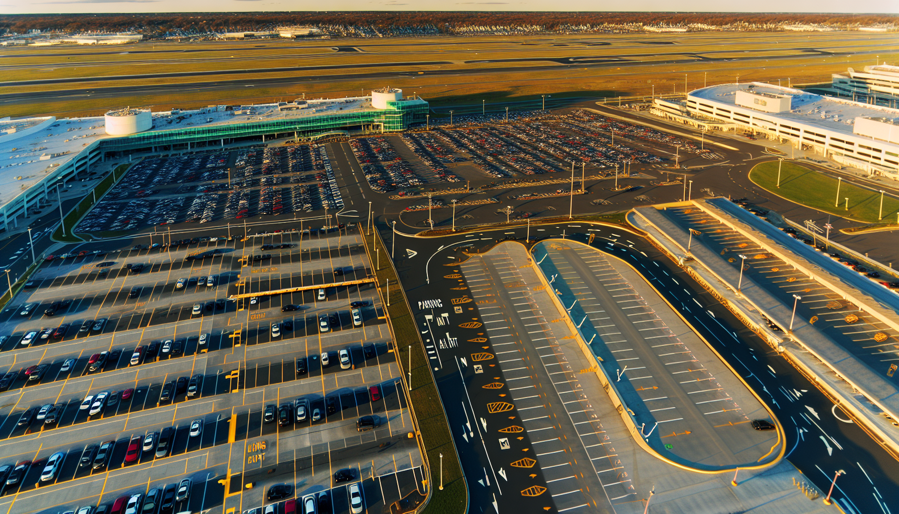 Parking Facilities at Newark Airport