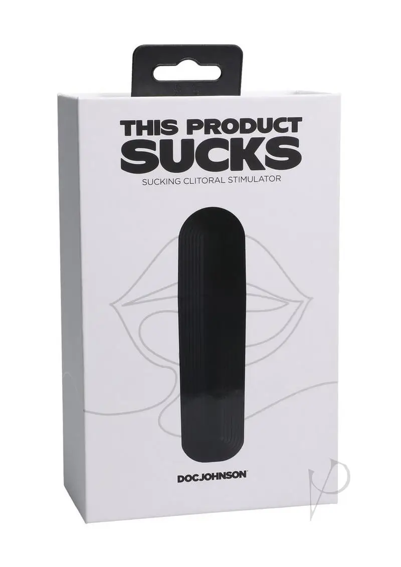 THIS PRODUCT SUCKS Lipstick Suction Toy – Black